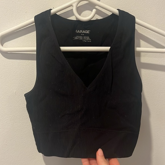 Garage Black Tank Top - Picture 3 of 4